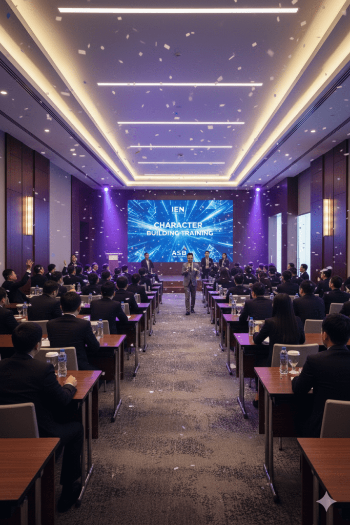 Character Building Training Karyawan Jakarta Timur: Kolaborasi Inspiratif IEN & ASB Indonesia Bangun Mental Tangguh Pemimpin Masa Depan