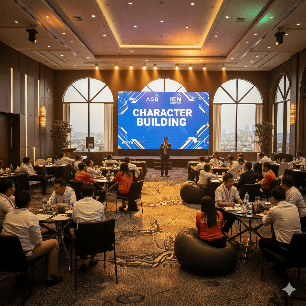 Character Building untuk Karyawan di Jakarta Utara: IEN Chapter Jakarta & ASB Indonesia Bangun Mentalitas Tangguh Dunia Kerja
